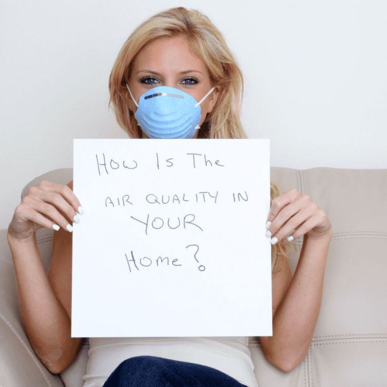 The importance of good air quality. Could your home be making you ill?