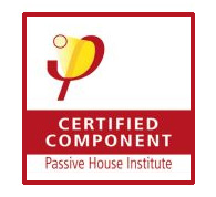 Passivhaus Certified Component / Passive House Institute